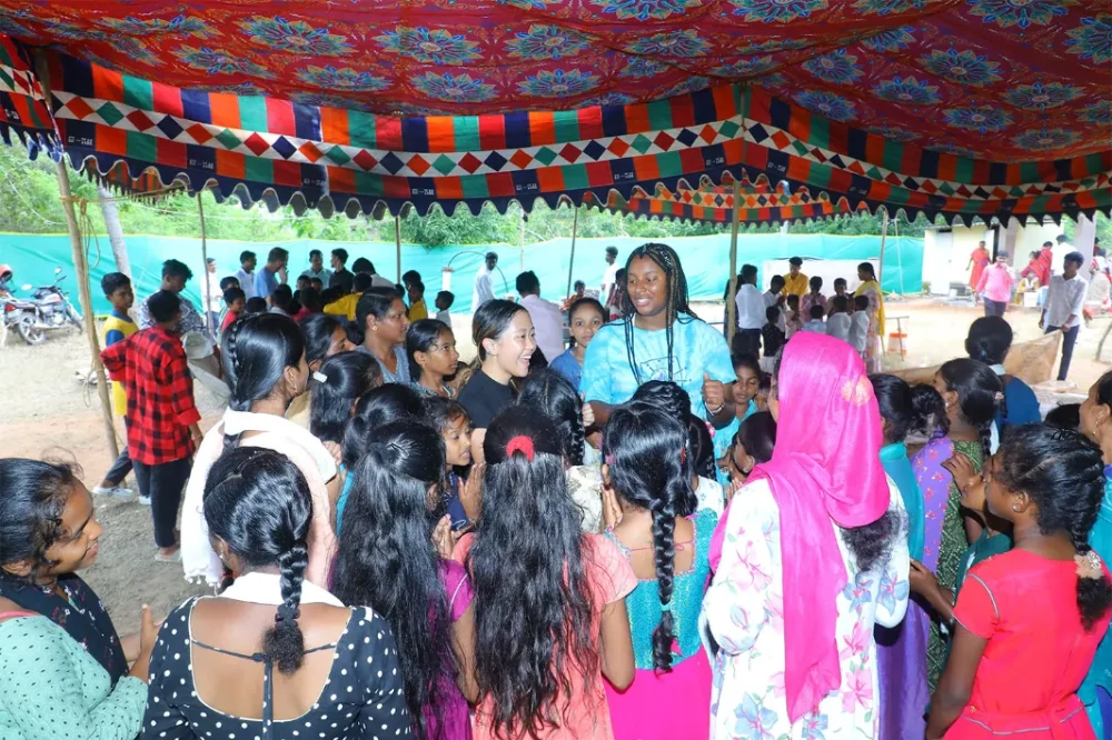 Interacting with children